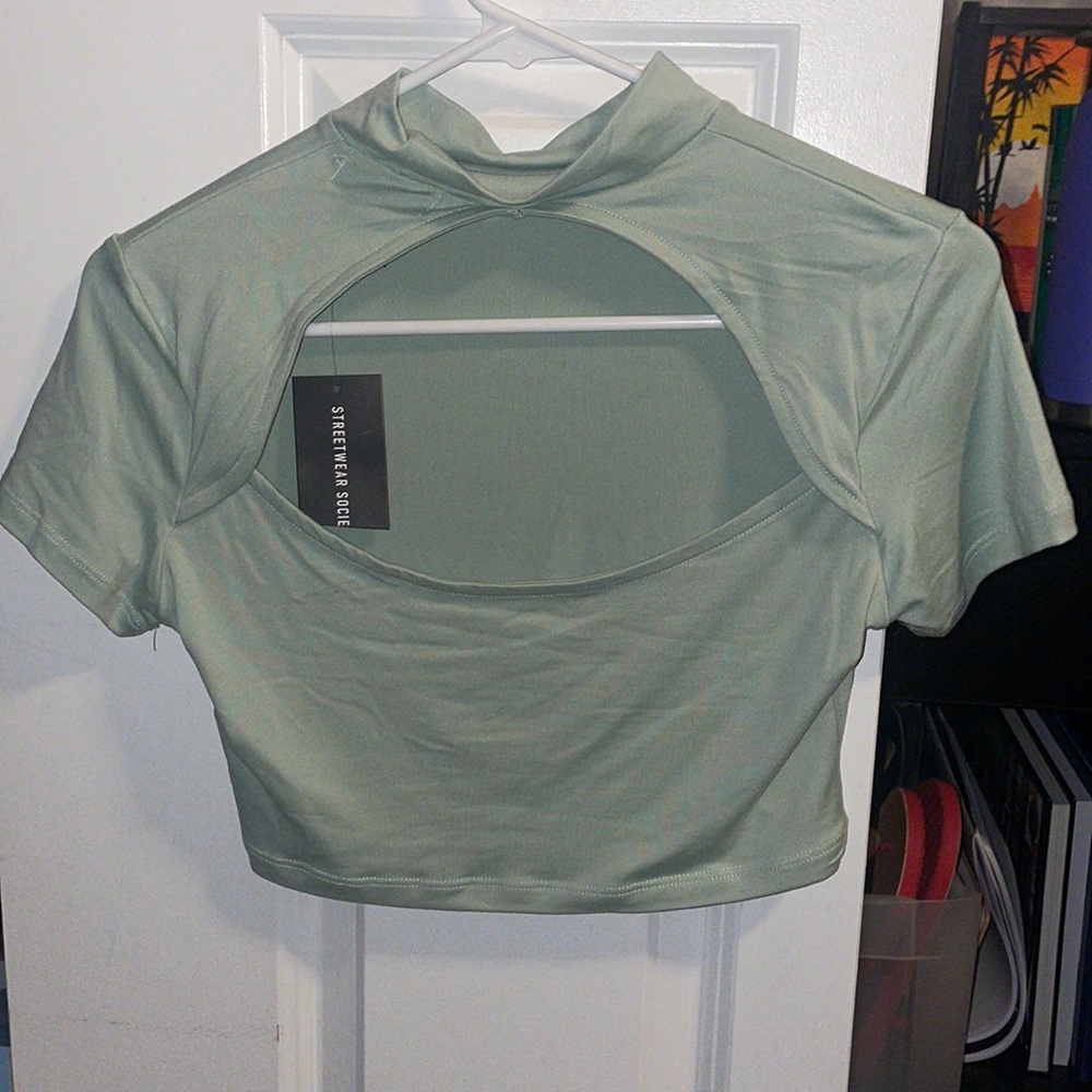 Cropped turtle neck - Picture 2 of 2